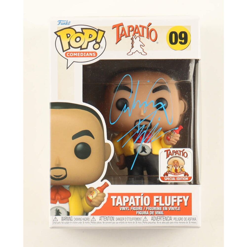 Gabriel Iglesias Signed Tapatio Fluffy Funko Pop JSA Special Edition